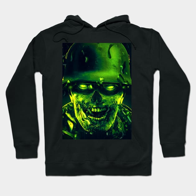 Sniper Elite Zombies Hoodie by syanart